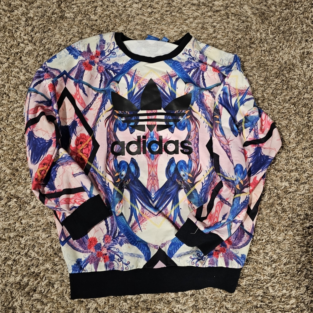 Adidas Birds of Paradise sweatshirt size Medium